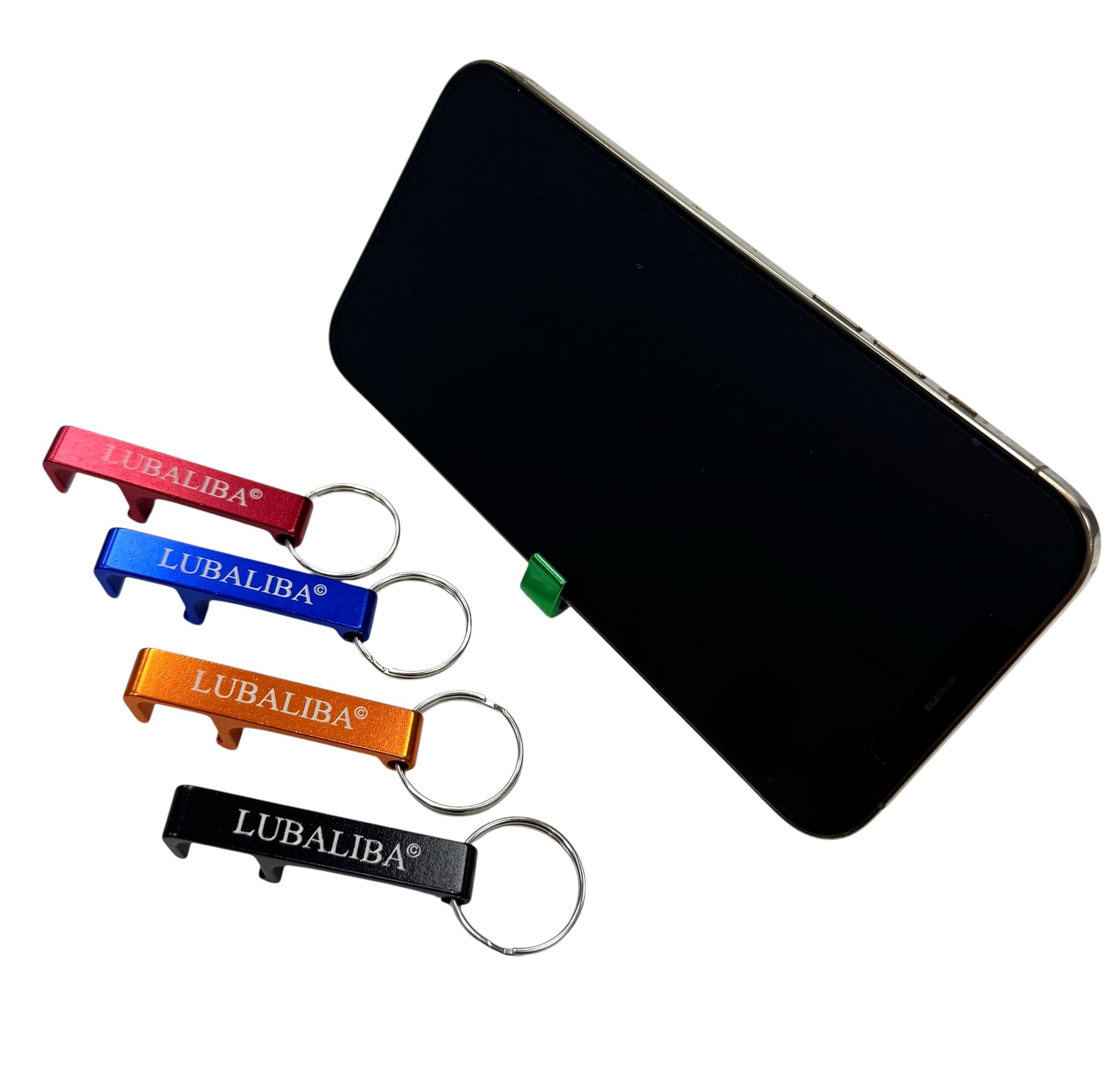 LUBALIBA® Flaschenöffner Handyhalter -Farbwahl